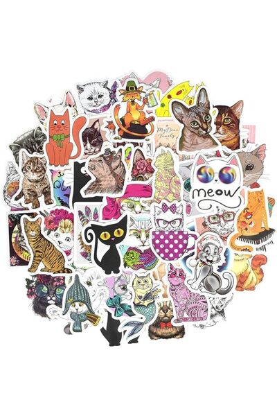 ELECDON Waterproof Stickers, Laptop Stickers, 50 Pcs Fashion Laptop Decals, C...