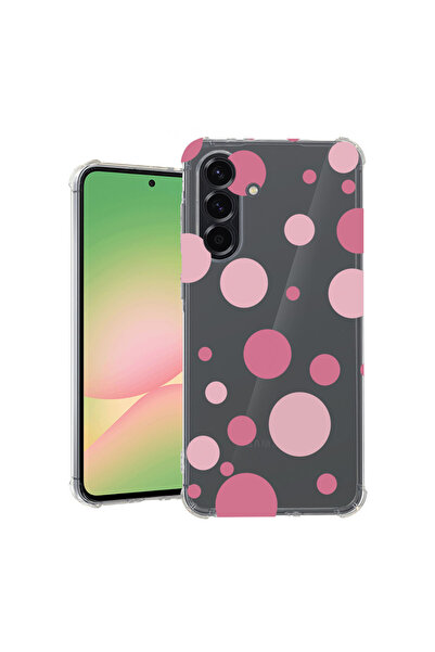 bestcase Αντικραδασμική Θήκη για Samsung Galaxy A15, Ροζ Πουά, 1745008 AS 2133