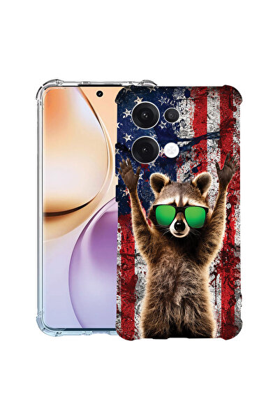 bestcase Husă Antișoc pentru OPPO Reno13 F / Reno13 FS, Raton American, 19882...