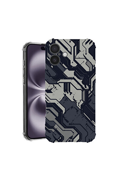 bestcase Husă Antișoc pentru Apple iPhone 17, Placă de circuit, 2052024 AS 2104