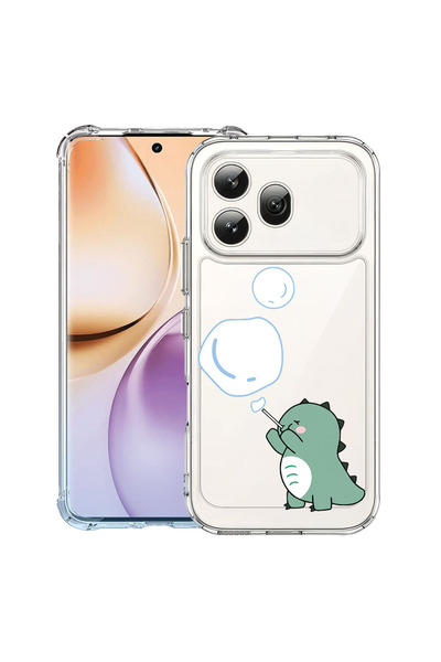 bestcase Husă Antișoc pentru Honor 600, Little Dino Bubble, 3159975 AS 2143