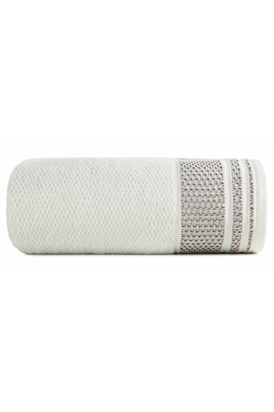 Eurofirany Prosop de baie SUZANA3 70x140 Crem