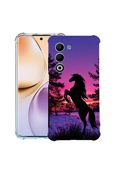 bestcase Husă Antișoc pentru OPPO A5, Cal la apus, 2052056 AS 2196