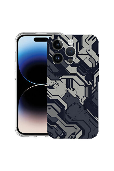 bestcase Husă Antișoc pentru Apple iPhone 16 Pro Max, Placă de circuit, 18286...