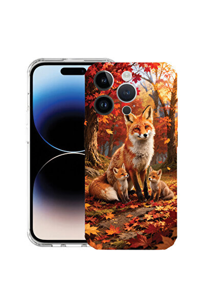 bestcase Противоударен калъф за Apple iPhone 16 Pro, Вълчи майка и дете, 1828...