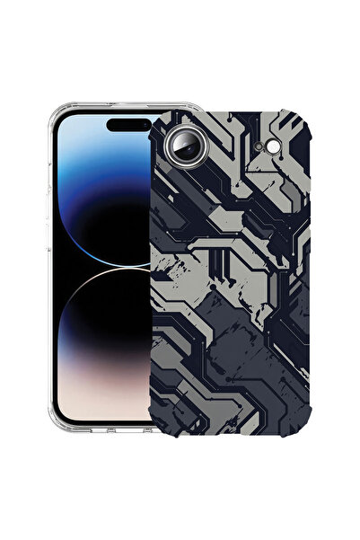 bestcase Husă Antișoc pentru Apple iPhone 17 Air, Placă de circuit, 2052027 A...