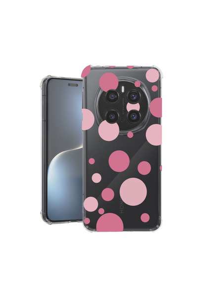bestcase Husă Anti Shock Case For Honor Magic7 Pro, Pink Polka Dots, 1926356 ...
