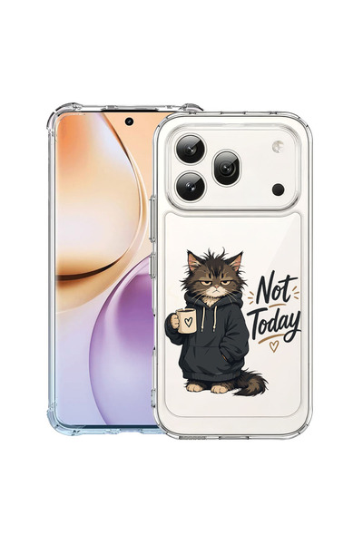 bestcase Противоударен калъф за Honor 600 Pro, Cat Life - Not Today, 3159971 ...