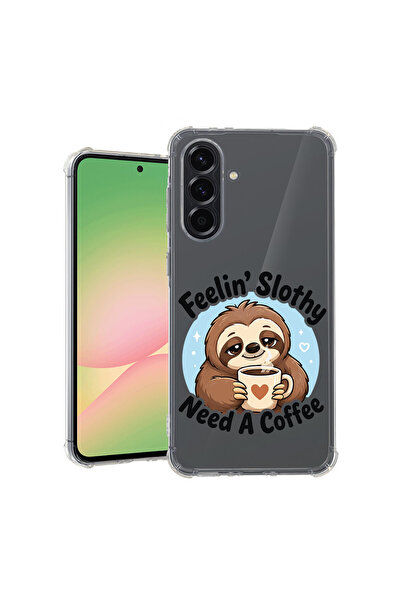 bestcase Αντικραδασμική Θήκη για Galaxy S25 Plus, Slothy - Χρειάζεται ένα Καφ...
