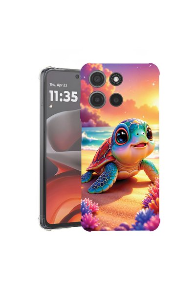 bestcase Husă Antișoc pentru Motorola Edge 60 Pro, Little Turtle, 2052054 AS ...