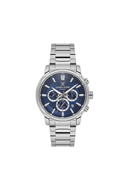 Daniel Klein Exclusive - Ceas Barbatesc Quartz Argintiu DK.6.14442-3