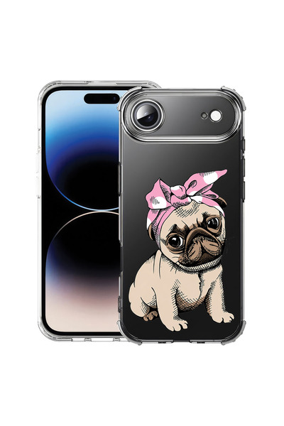 bestcase Противоударен калъф за Apple iPhone 17 Air, Френски булдог, 2052027 ...
