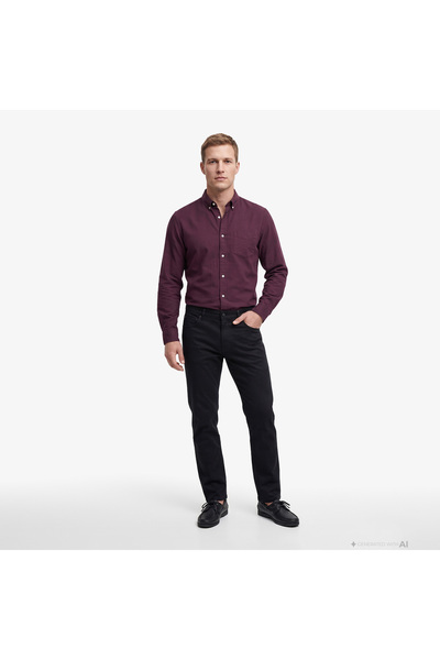 Nautica Erkek Siyah Slim Fit Pantolon