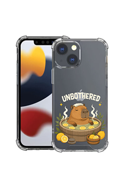 bestcase Husă Antișoc pentru Apple iPhone 13, Capybara nerăutată, 1118436 AS ...