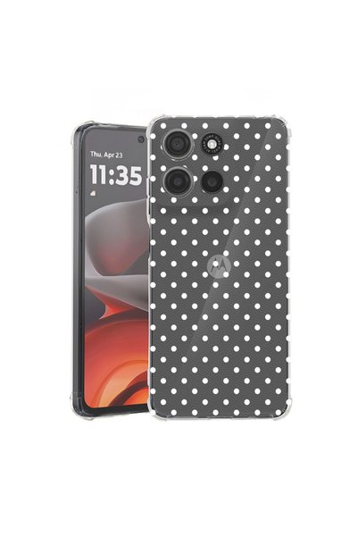 bestcase Husă Anti Shock Case For Motorola Edge 60 Fusion / Edge 60, White Po...
