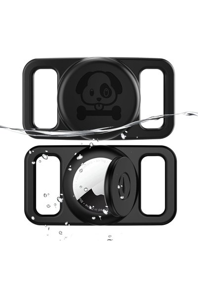 Generic Airtag Dog Collar Holder [4 Pack], Waterproof Apple Airtag Case, Full...