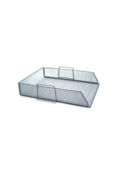 Metron ΜΕΤΑΛΛΙΚΟΣ ΔΙΣΚΟΣ ΓΡΑΦΕΙΟΥ 25x34x6.5εκ. ΑΣΗΜΙ