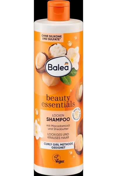 BALEA Șampon pentru bucle beauty essentials, 400 ml - păr