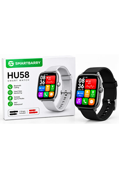 Smartberry Smartbarry HU58 Smart Watch – Bluetooth Calling & Fitness Features