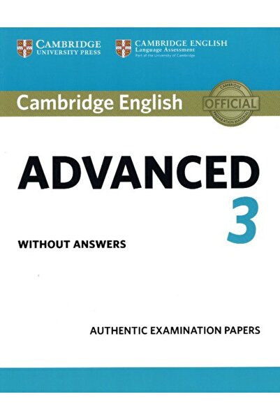 Cambridge University Press ΚΑΜΜΠΡΙΤΣ ΑΓΓΛΙΚΑ ΠΡΟΗΓΜΕΝΟ 3 ΒΙΒΛΙΟ ΕΝΑΡΞΗΣ ΜΕ Α