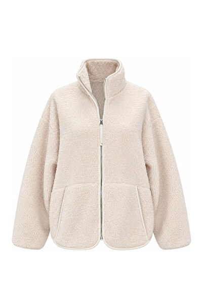 Özge Özgenç Kanguru Cepli Polar Sweat