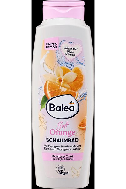 BALEA Spumă de baie Soft Orange, 750 ml - Spumant sare