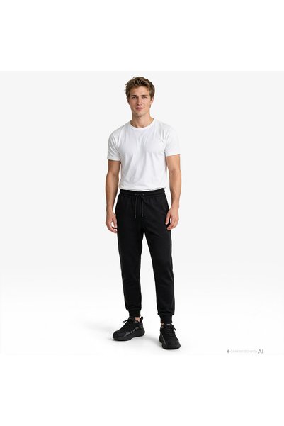 Nautica Erkek Siyah Regular Fit Eşofman Altı
