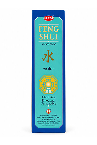 Feng Shui Water (Su Elementi) Çubuk Tütsü 6 Paket 120 Adet
