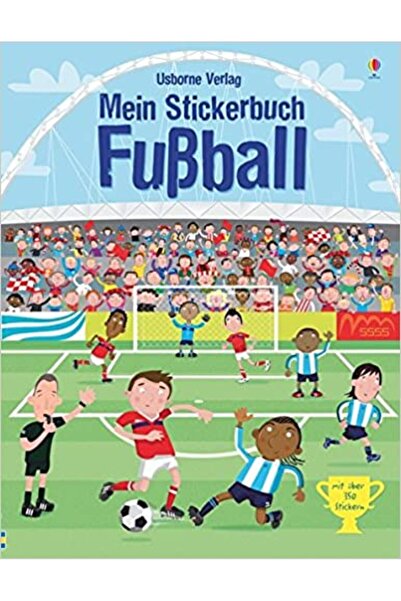 Usborne Το Βιβλίο Αυτοκόλλητων μου: Ποδόσφαιρο PB