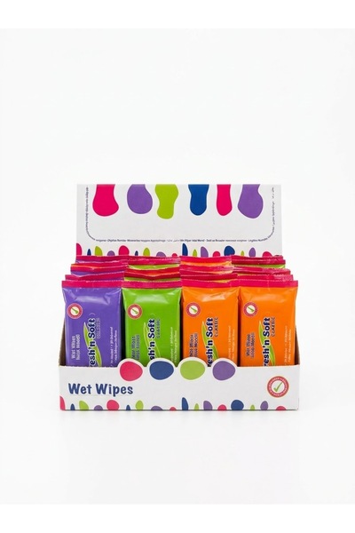 FRESHNSOFT Fresh'N Soft Classic Wet Wipes 15 Sheets (Display Box Set of 36) –...