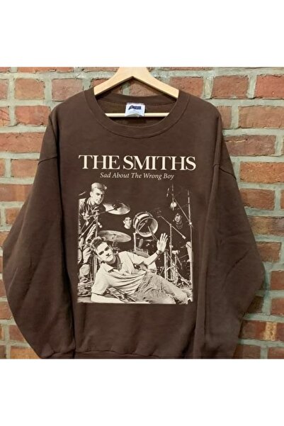 Vordevia The Smiths Printed Cotton 3 Thread Threaded Crew Neck Oversize Sweat...