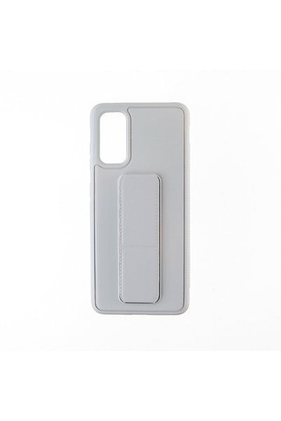 OEM Capac Protectie Spate Colectia Stand Pentru Samsung Galaxy S20 - Gri Deschis
