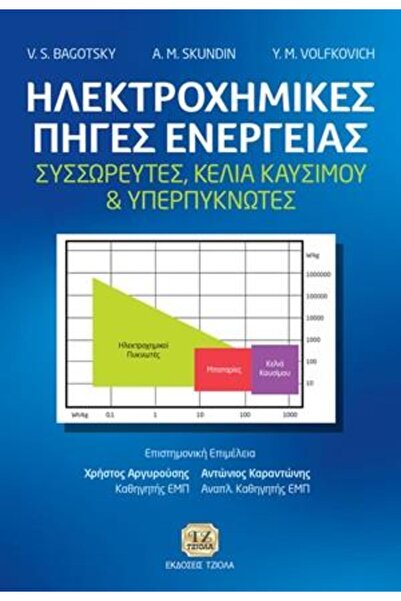 Tziola Ηλεκτροχημικές πηγές ενέργειας, αποθηκευτές ενέργειας, κυψέλες καυσίμω...