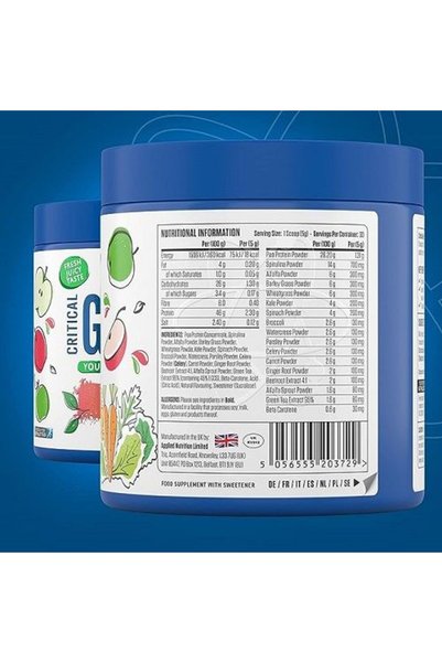 applied nutrition Critical Greens 150g