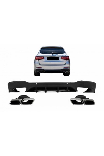 Generic Brand Διαχύτης Πίσω Προφυλακτήρα Για Mercedes-Benz GLC SUV X253 2015-...