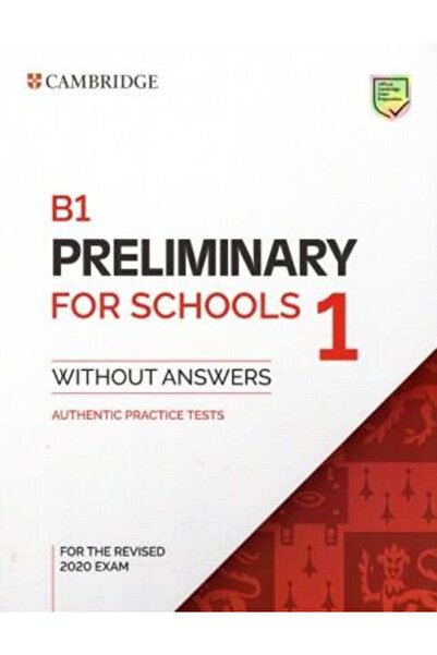 Cambridge University Press CAMBRIDGE ENGLISH PRELIMINARY ΓΙΑ ΣΧΟΛΕΙΑ 1 SB (ΓΙ...