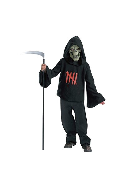 DD SHOP Costum de Halloween Schelet Moartea cu Masca Craniu pentru Copii