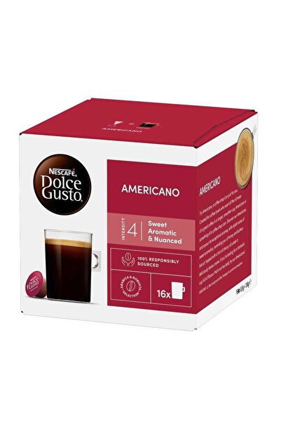 Nescafe كبسولات قهوة أمريكانو دولتشي غوستو نسكافية 16 كبسولة