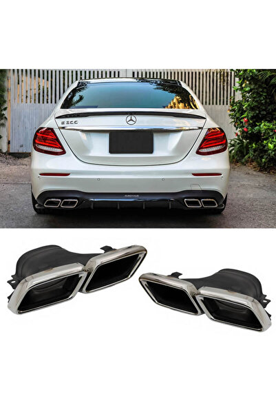 Generic Brand Απολήξεις εξάτμισης για Mercedes-Benz E-Class W213 16+ / GLC-Cl...