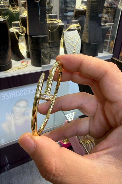Rüzgar Accessories Çivi Model Kelepçe