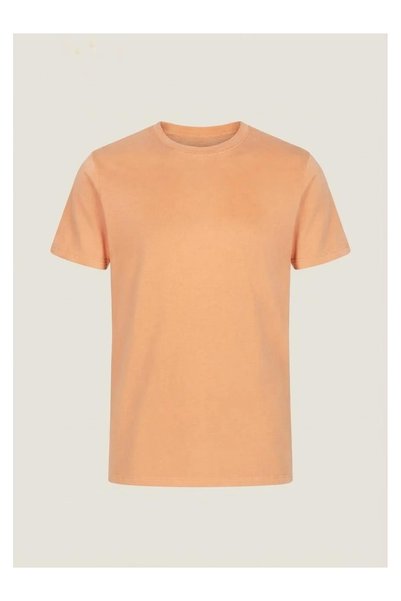 kidstalya Unisex Kids Crew Neck Tshirt - Light Neon Orange