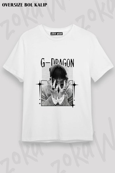 ZOKAWEAR تي شيرت مطبوع عليه Rings G-Dragon