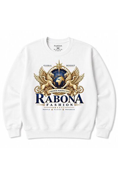 Rabona Fashion Φούτερ με Παγκόσμια Σπονδυλωματική Σκέψη, Φτερωτούς Λέοντες & ...