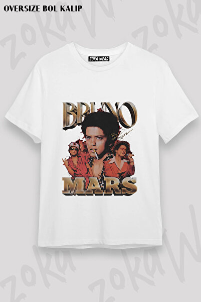 ZOKAWEAR Bruno Mars Designed Printed T-Shirt