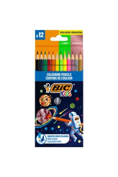 Bic ΧΡΩΜΑΤΙΣΤΑ ΜΟΛΥΒΙΑ 12 ΤΕΜΑΧΙΑ Cosmos
