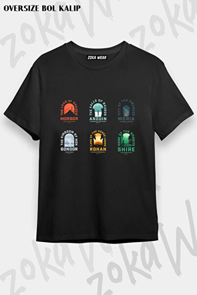 ZOKAWEAR Lord of the Rings - Lord of the Rings Printed T-Shirt