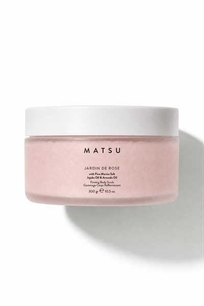 MATSU Jardin de Rose Sıkılaştırıcı Gül & Paçuli Vücut Peelingi 300 gr