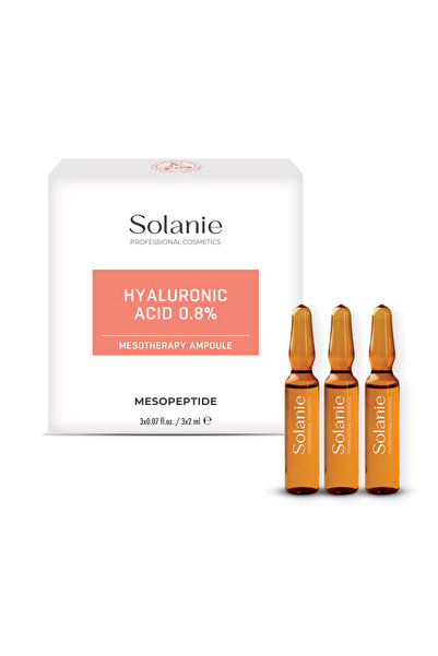 Solanie Хиалуронова киселина 0.8% Ампули - 3x2 мл -