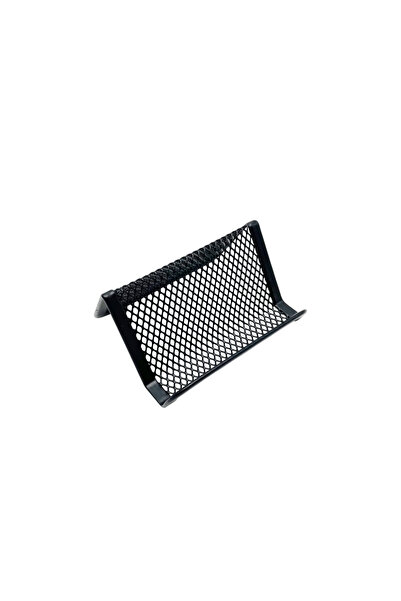 Metron ΜΕΤΑΛΛΙΚΗ ΘΗΚΗ ΕΠΑΓΓΕΛΜΑΤΙΚΩΝ ΚΑΡΤΩΝ 9.5x7.1x4.3εκ. ΜΑΥΡΗ