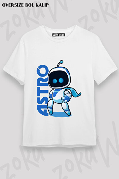 ZOKAWEAR Game Captain Astro Bot Printed T-Shirt